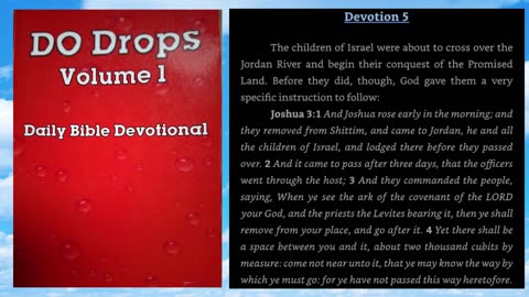 Do Drops Volume 1 Devotion 5