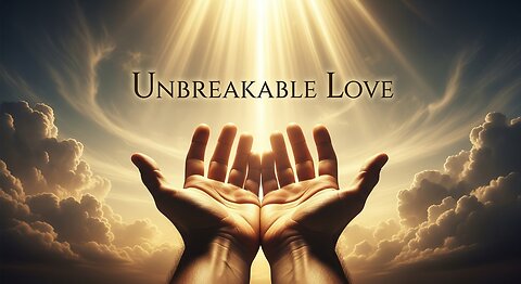 “Did you know that there is a love that nothing can break? 🙏✨”