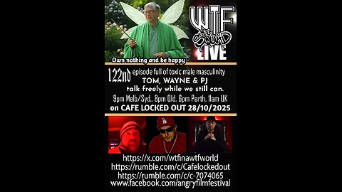 WTF LIVE 122 - Own nothing and be happy!