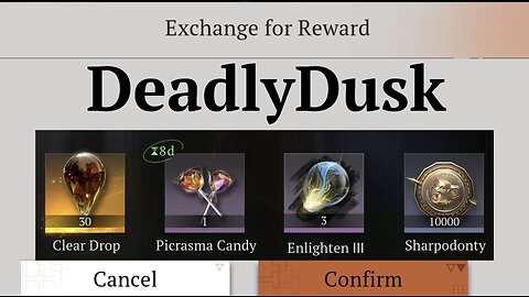 August 9, 2025 Clear Drop Code (Reverse 1999)