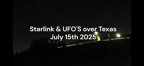 Starlink $ UFO'S