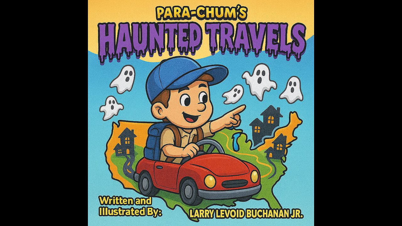 Para-Chum's Haunted Travels Coloring Book is available now!