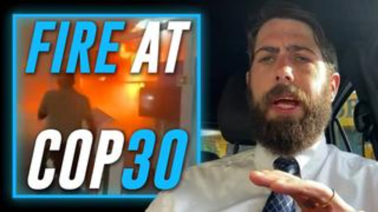 Fire Breaks Out At UN Climate Change Conference & Forces Evacuation!