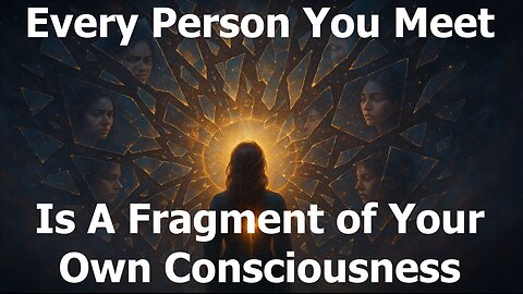 Every Person You Meet Is A Fragment Of Your Own Consciousness