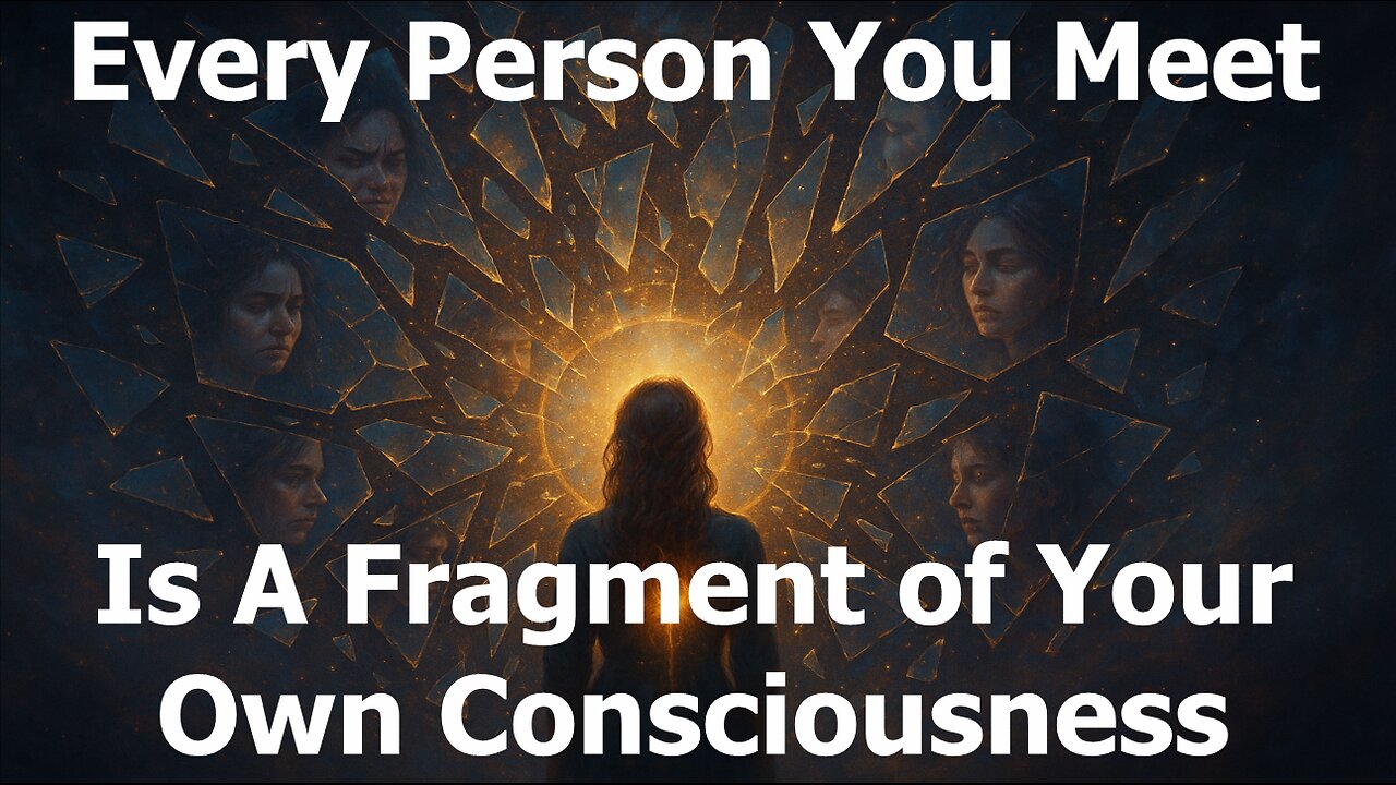 Every Person You Meet Is A Fragment Of Your Own Consciousness