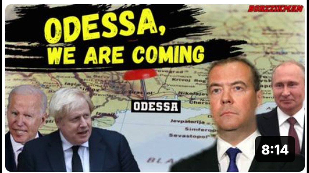 "Medvedev Demands Assault on ODESSA in Retaliation for Attack on KURSK"