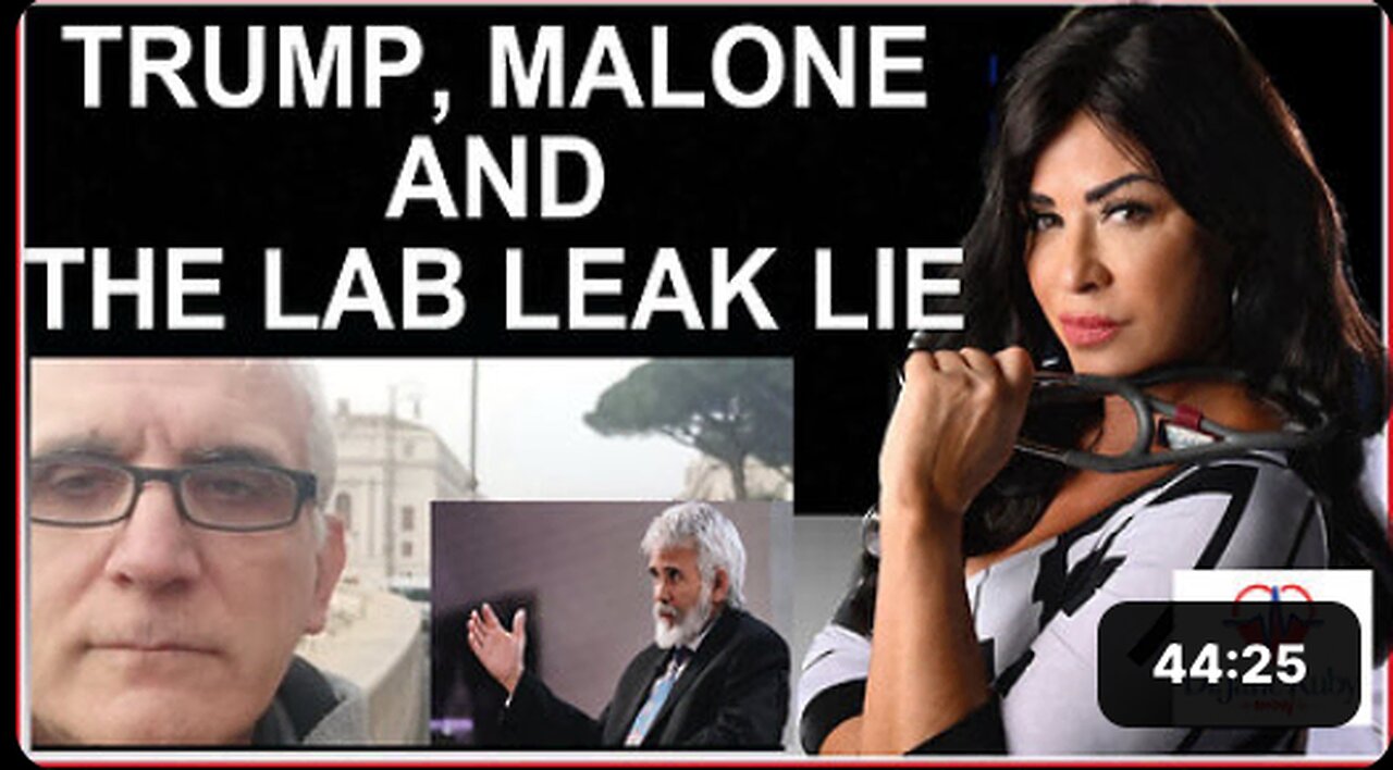 TRUMP, MALONE AND THE LAB LEAK LIE