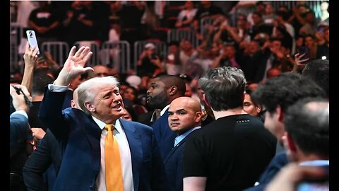 Trump Gets Massive Ovation at UFC 314 in Miami