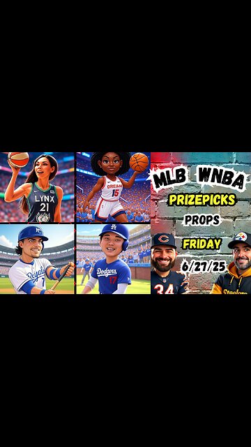 🔥9 HOT MLB PROPS TODAY | ⚾️ MLB PICKS TODAY | 🏀 WNBA | FRIDAY 6/27/25
