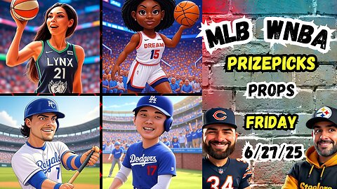 🔥9 HOT MLB PROPS TODAY | ⚾️ MLB PICKS TODAY | 🏀 WNBA | FRIDAY 6/27/25