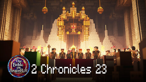 📖 2 Chronicles 23 – Joash Crowned King | The Bible on BrainRot