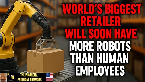 World's Biggest Retailer Will Soon Have More Robots than Human Employees!!
