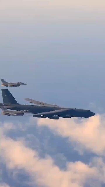 US nuclear-capable bombers flew over the Sea of Japan with