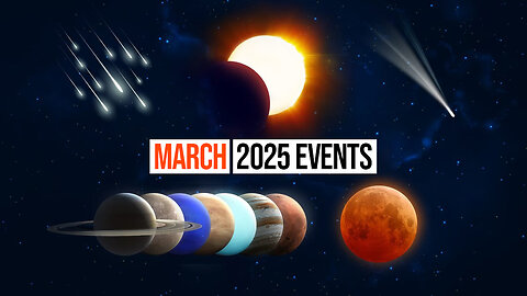 Don't miss March Astronomical events !