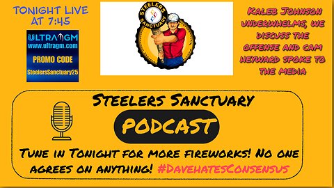 Steelers Sanctuary Live at 7:45