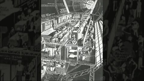 Inside an Airship