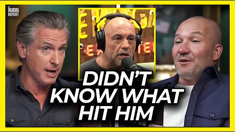 Gavin Newsom Gets Visibly Angry as Shawn Kelly Reads Joe Rogan’s Question for Him