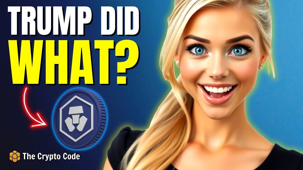 CRO Token Could EXPLODE From Here… Thanks to Donald Trump?!