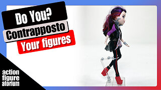 What is Contrapposto? How to apply it to action figure photography poses