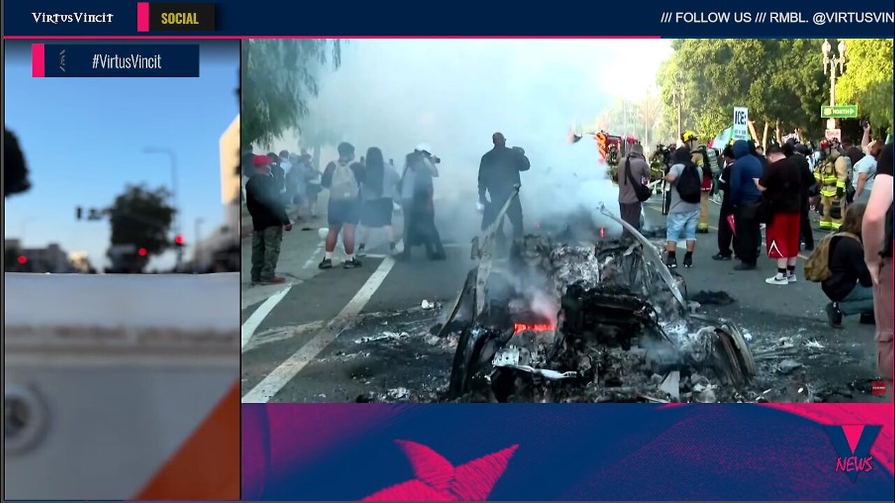 Live: Anti-ICE protesters clash with National Guard, police, and ICE in Los Angeles