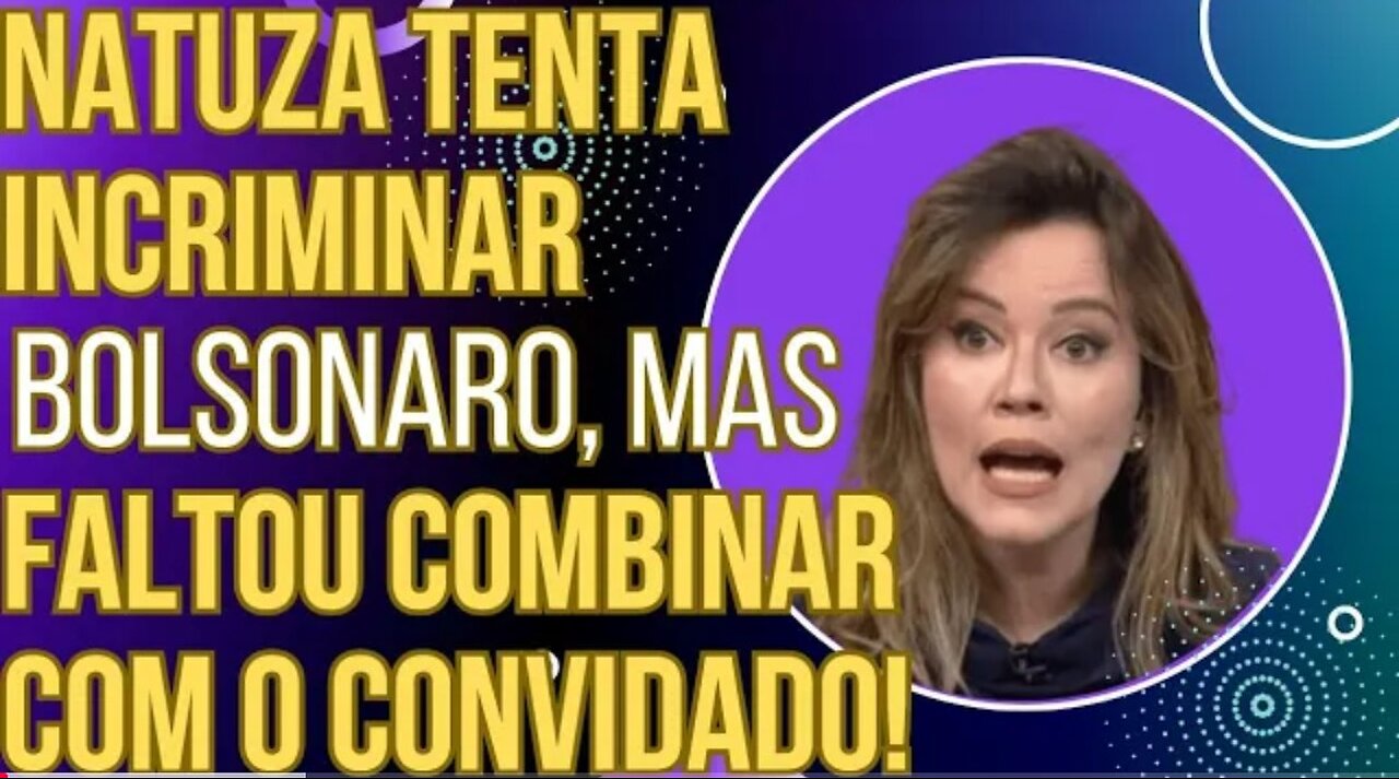 TIRO NO PÉ: Blogueira da Globo tenta incriminar Bolsonaro, mas faltou combinar com o convidado!