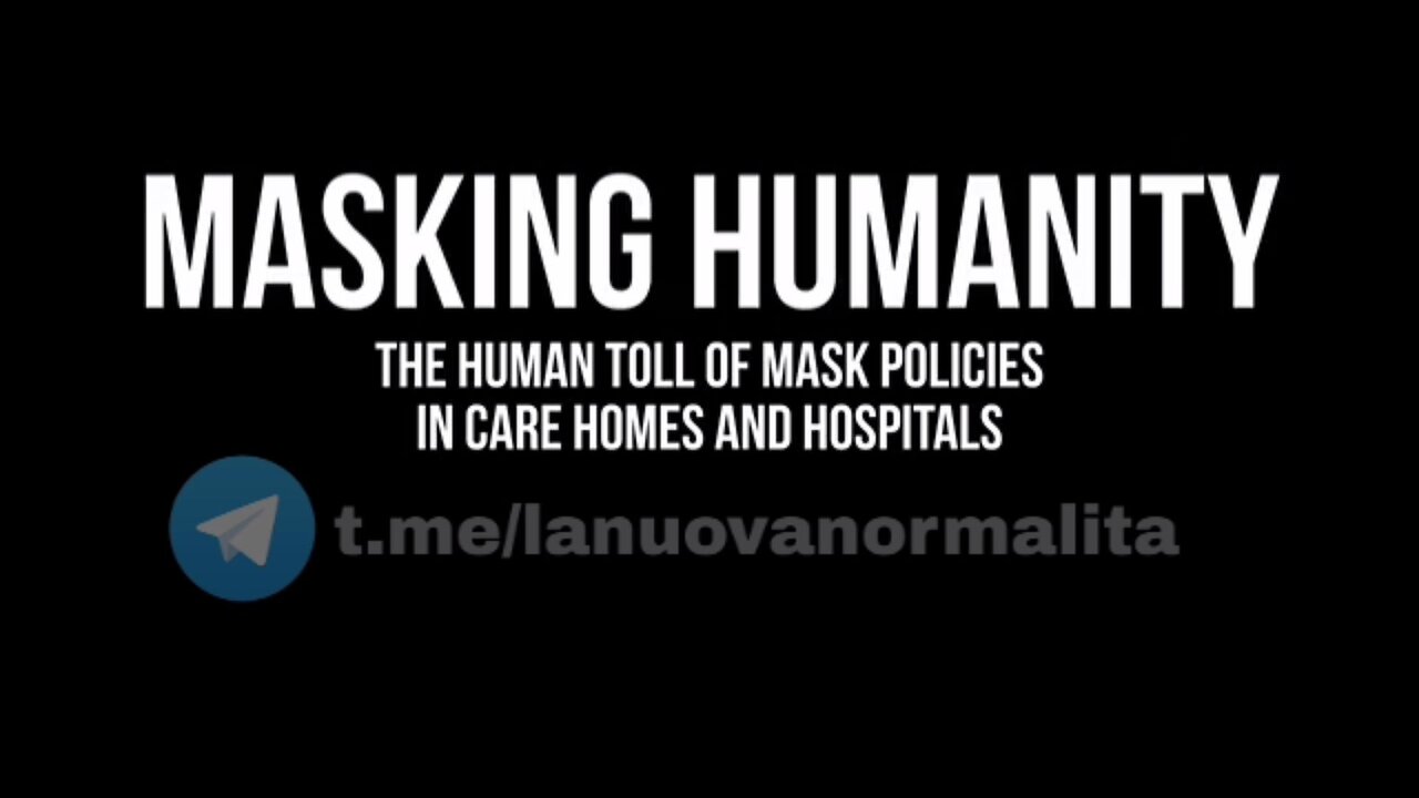 Mascherare L'Umanità - Documentario 2025