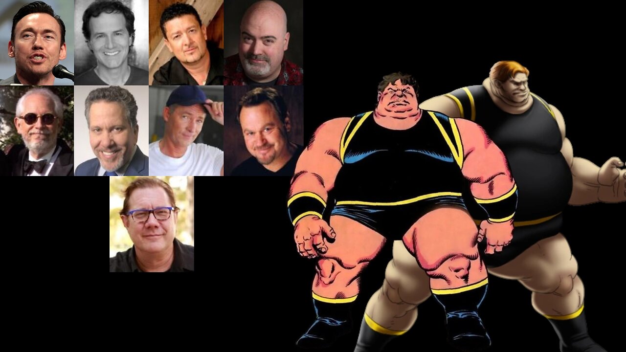 Animated Voice Comparison- Blob (X-Men)