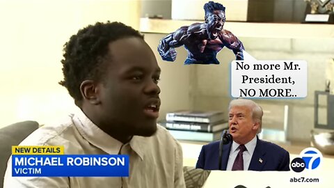 White Thugs jumped a Black Man! | Will President Trump make an Anti-Black Men Hate Bill ?