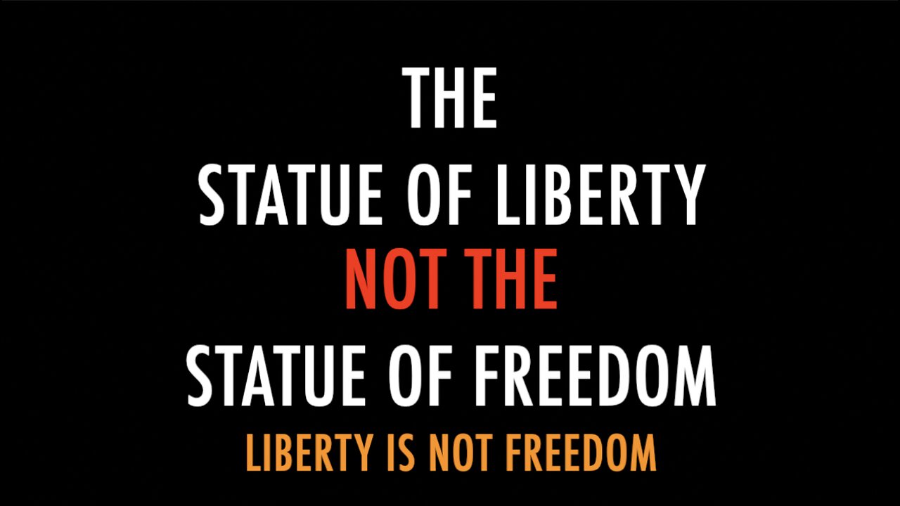 STATUE OF LIBERTY - NOT STATUE OF FREEDOM