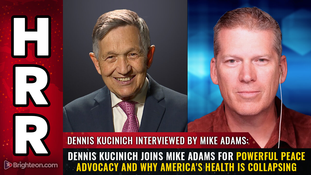 MEGA-QUAKE coverage + interview with Dennis Kucinich on PEACE