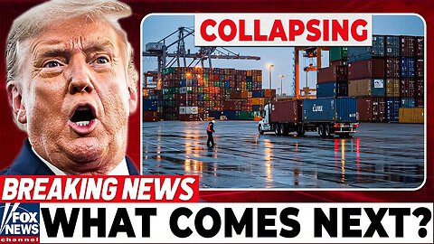 BREAKING! U.S. Ports Collapse: 10,000 Containers Stuck as Truckers & Retailers Panic