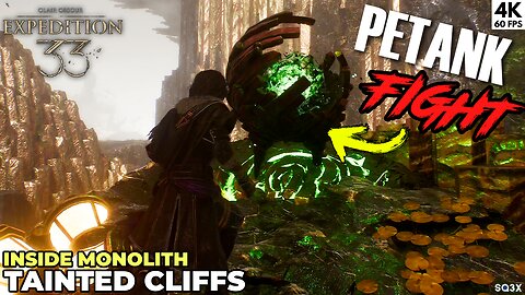 PETANK FIGHT 🔥 (Inside Monolith Tainted Cliffs) Clair Obscur: Expedition 33