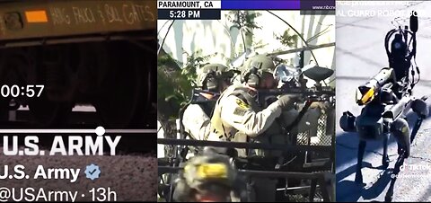 WILL TRUMP ARREST NEWSOME? ROBOT DOGS ON PATROL! 2 BIG QUAKES SHAKE S.AMERICA!