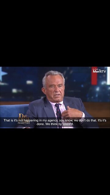 DARPA’s Chemtrails admitted by RFKjr.