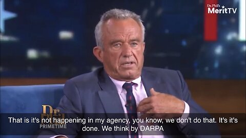 DARPA’s Chemtrails admitted by RFKjr.