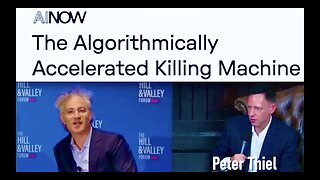 Greg Reese Report AI Killing Machines Israel Palestine Palantir Technologies Trump CIA Peter Thiel