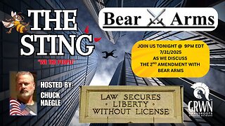 The Sting Podcast welcomes BEAR ARMS !!