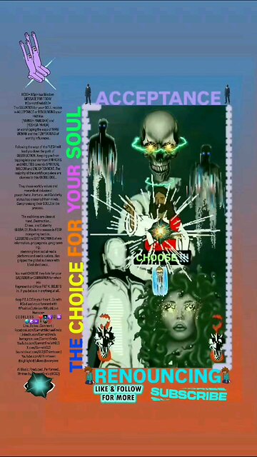 ▪︎ACCEPTANCE AND RENOUNCING▪︎