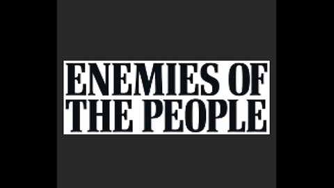 Mainstream Media is an 'Enemy of the People' - BBC Caught Doctoring Trump's Jan 6 Speech