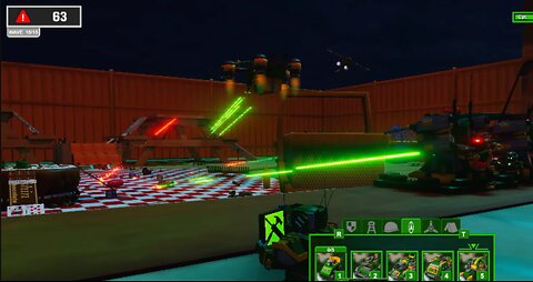 Trying the NEW ROBOT faction in attack on toys
