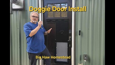 Doggie Door Install