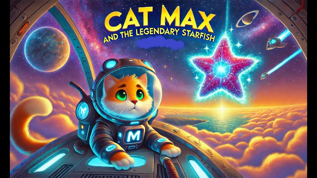 Cat Max and the Legendary Starfish - Episode 2 🚀🐱