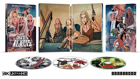 The Devil's Rejects [4K UHD & Blu-ray & Digital Steelbook] Rob Zombie