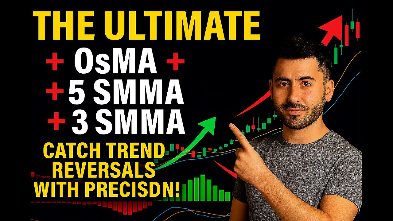 The Ultimate OsMA + 5 SMMA + 3 SMMA Trading Strategy | Catch Trend Reversals with Precision!