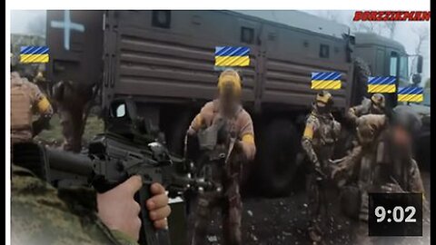 "KRAKEN Regiment Ukrainian Nationalists Surrender to Russian Army in Kharkiv Oblast"