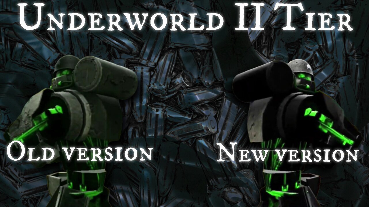 Real Steel W.R.B- Sargent vs Underworld 2 tier both old and new [Double Re-upload]