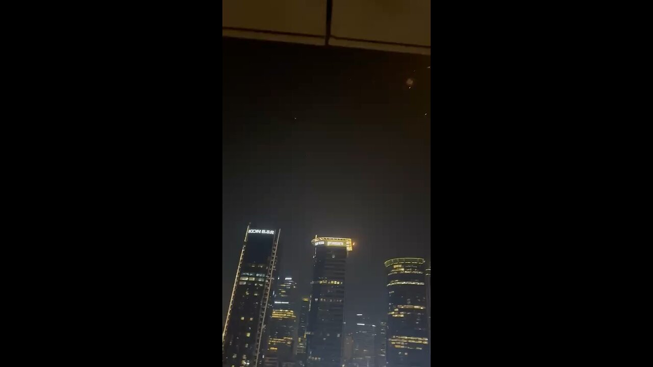 Attack on Tel Aviv area.