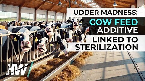 "UDDER MADNESS: Cow Feed Additive Linked to Sterilization - The Highwire (95 Characters)"