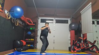 WTD Oblique Kick to Mantis Kick sequential