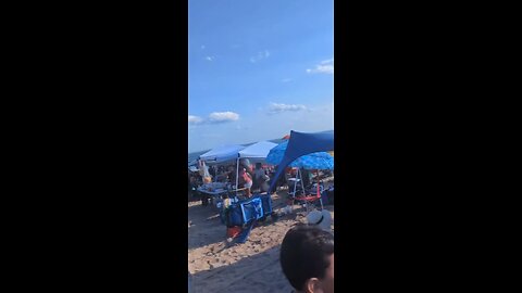 Coney Island in NYC on the Fourth of July